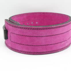 PURPLE POWERLIFTING BELT / Purple GENGHIS LEVER POWERLIFTING BELT / Weightlifting Lever Belt Black stitched