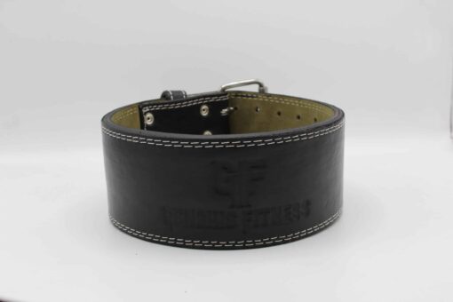 GENGHIS POWERLIFTING DOUBEL PRONG LEATHER BELT