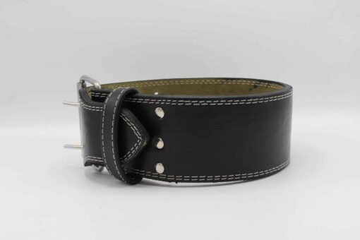 GENGHIS POWERLIFTING DOUBEL PRONG LEATHER BELT