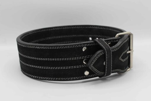 GENGHIS POWERLIFTING LEATHER SINGLE PRONG BELT