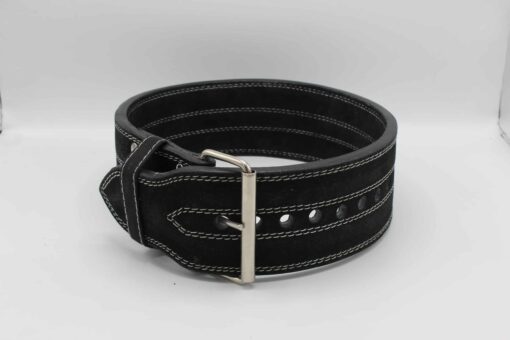GENGHIS POWERLIFTING LEATHER SINGLE PRONG BELT