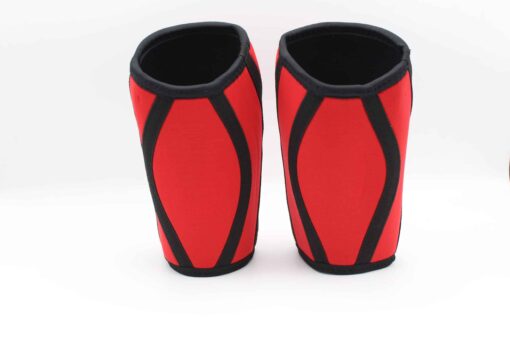 red/black/ Genghis Knee Sleeves