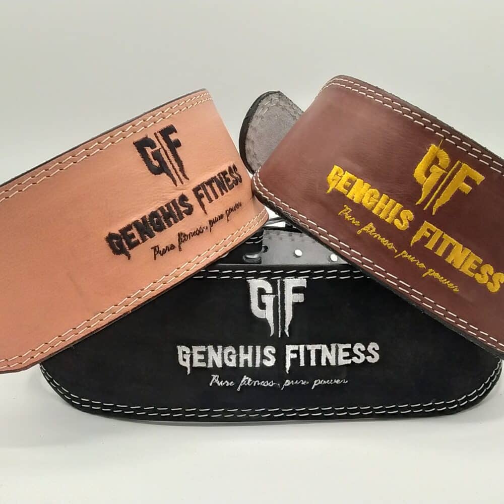 UNISEX EMBROIDERY WEIGHTLIFTING BELT