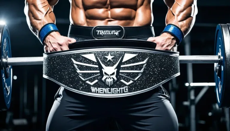 glitter weightlifting belt