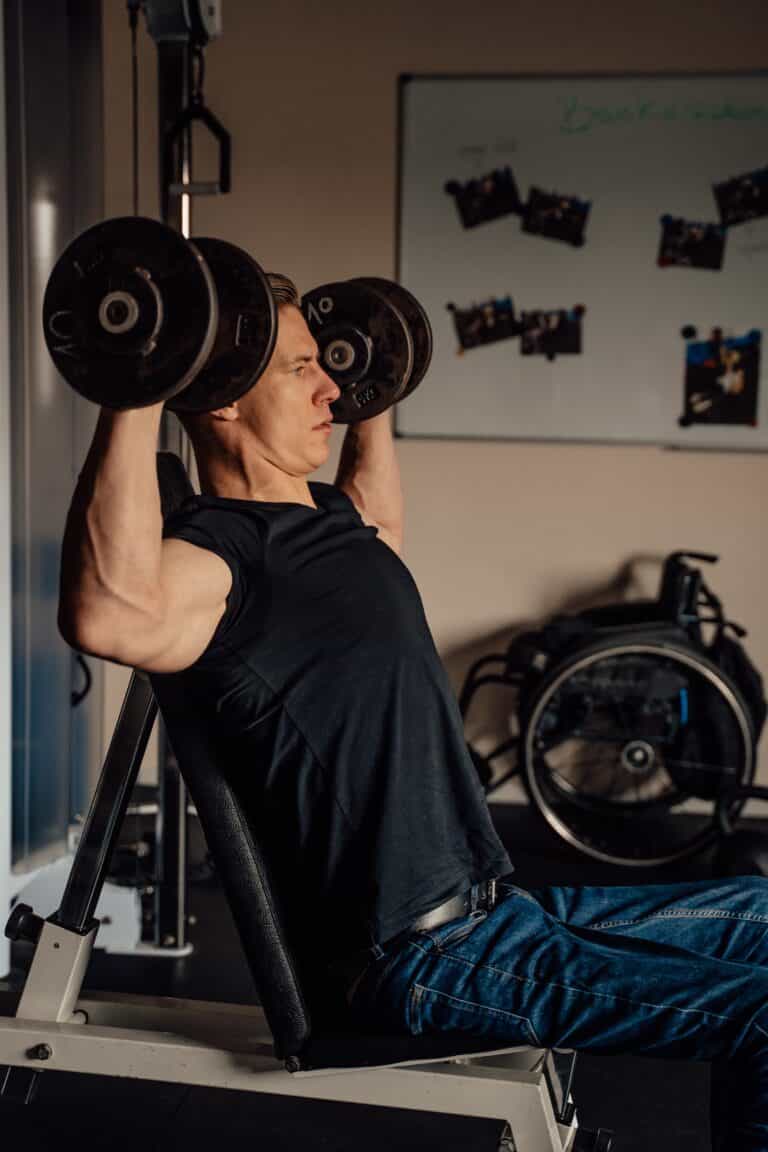 incline dumbbell press