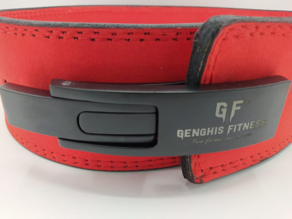 Red Lever Lifting Belt