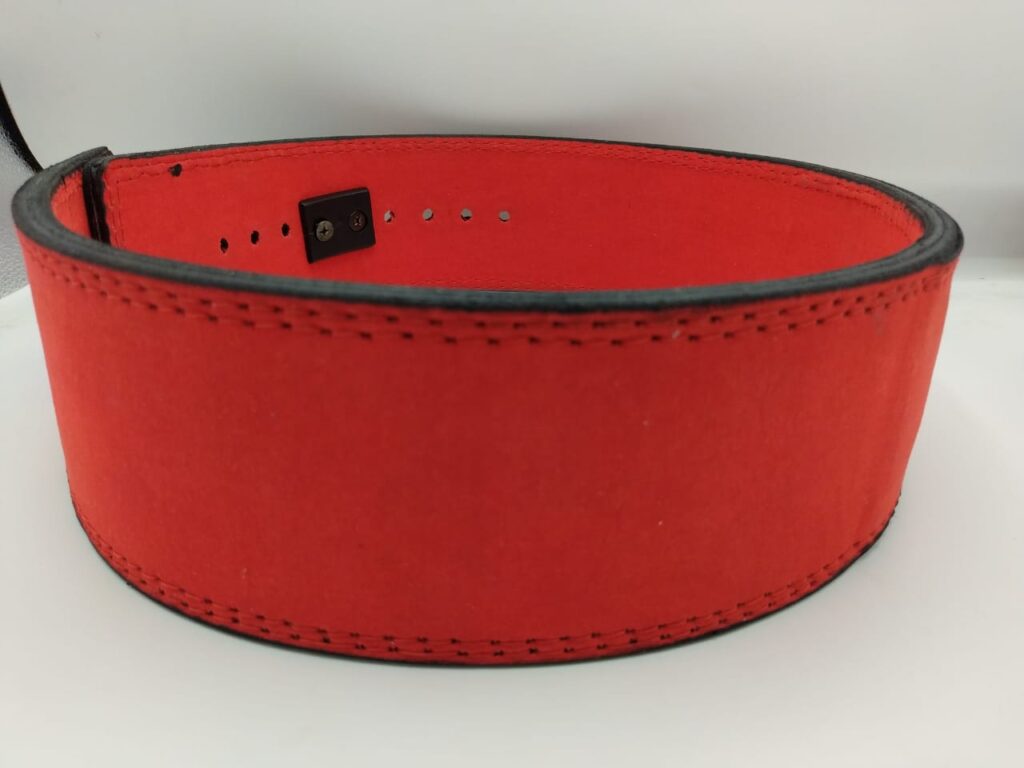 red Lever Lifting belt