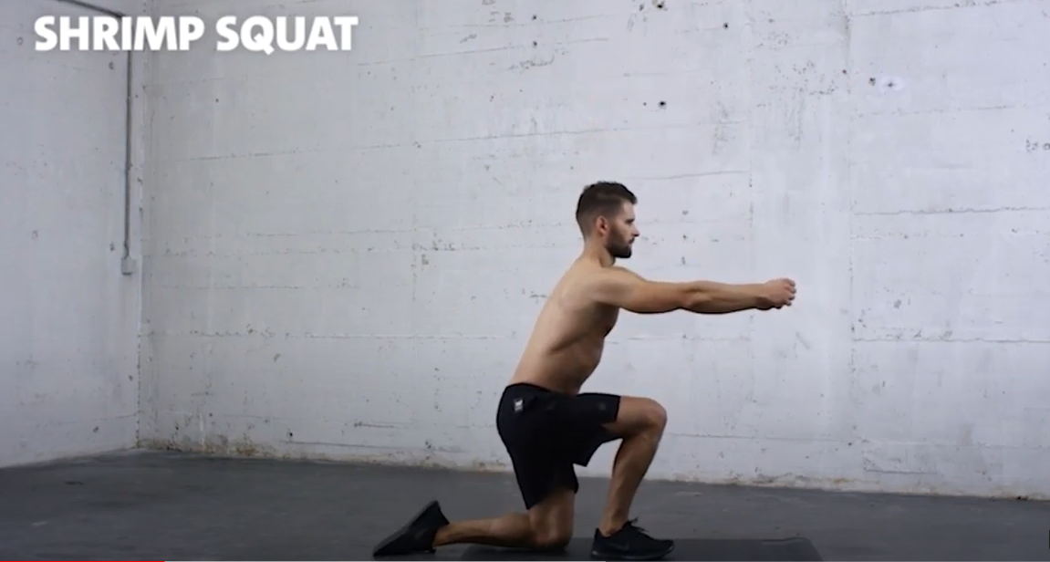 Shrimp Squats Workouts for Leg Strength & Balance