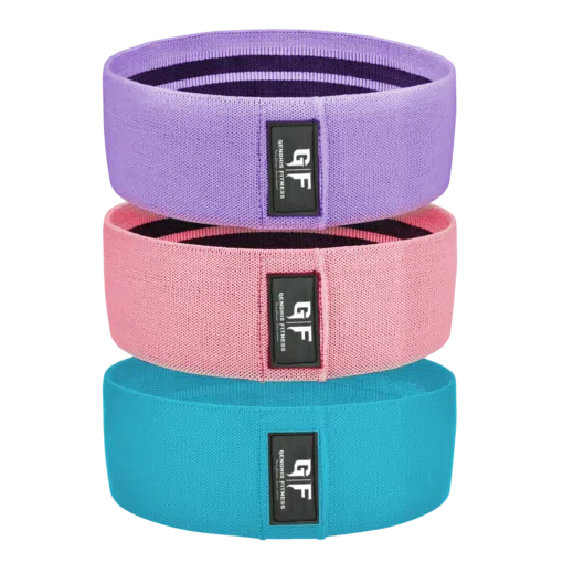 Genghis Fitness Fabric Hip Circle Booty Bands Set of 3 Side View