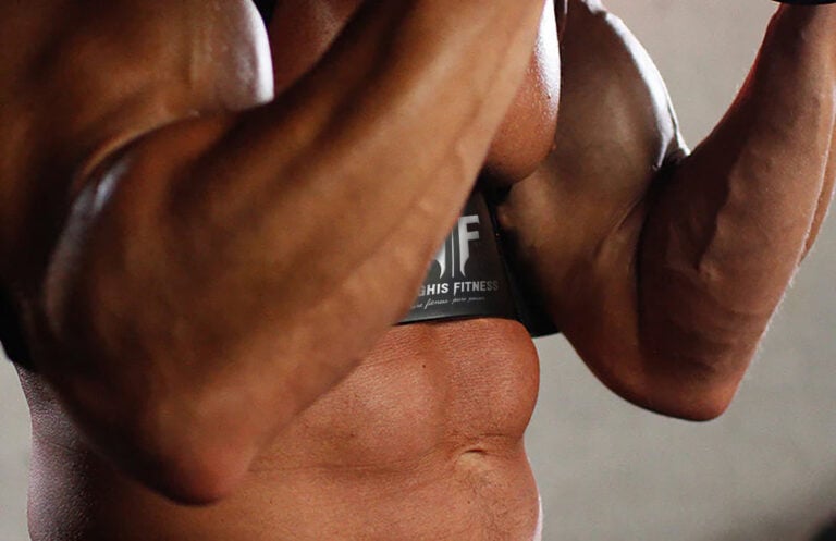 Genghis Fitness Arm Blaster Bicep Isolation Tool Close-up Detail