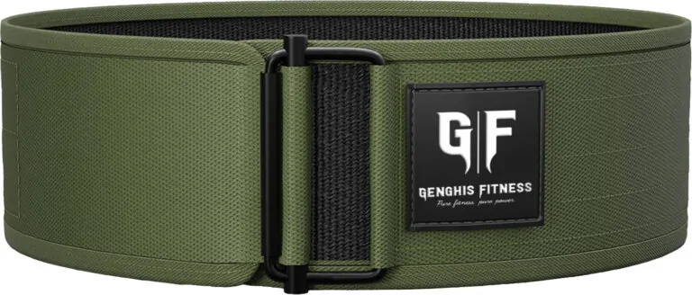 4" Nylon Weightlifting Belt-Army Green/ How To Choose a Weightlifting Belt