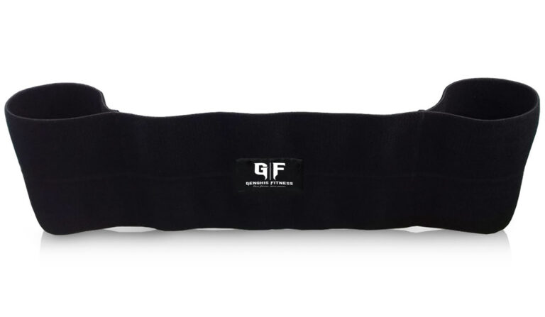 Genghis Fitness Bench Blaster Elastic Pressing Sling Black Side View