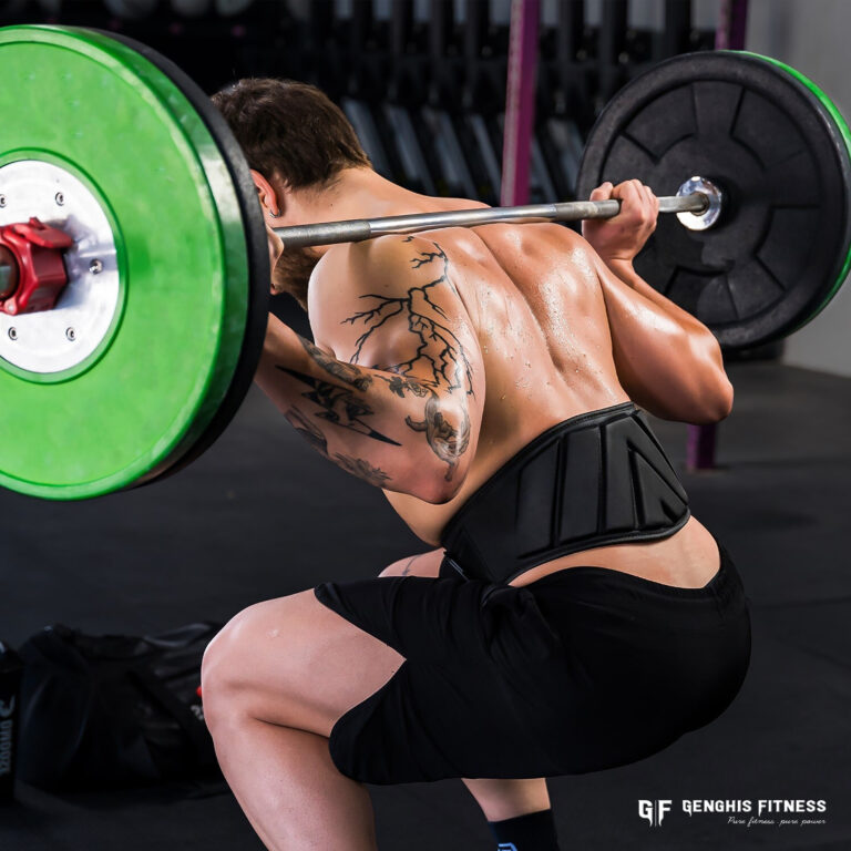 Neoprene Belt Wearing -Men / Sumo Deadlift Or Sumo Squat