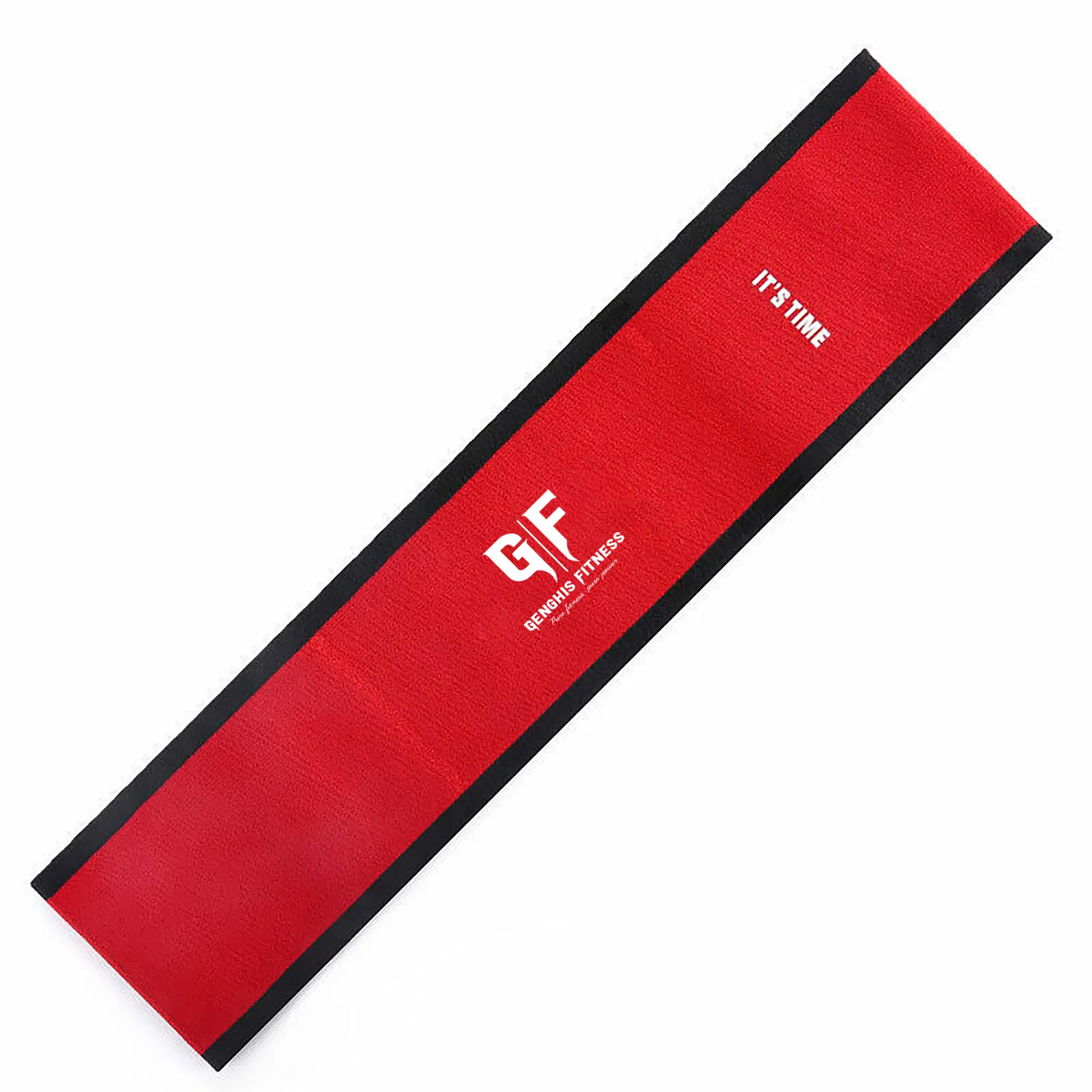 Bench Blaster Sling | Bench Press Overload Tool 23 Genghis Fitness Bench Blaster Elastic Pressing Sling Red Front View