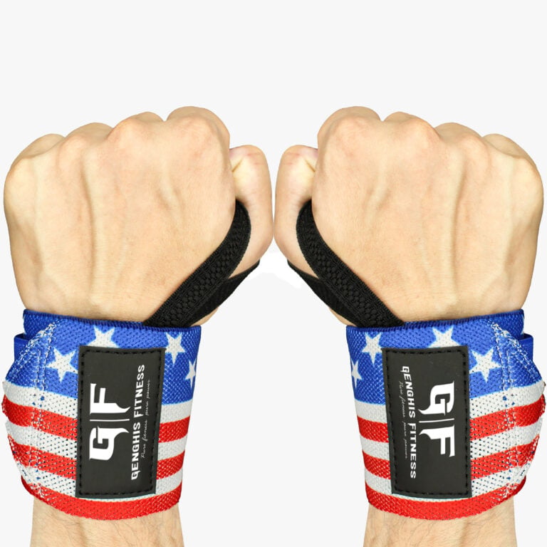 Genghis Fitness Lifting Wrist Wraps 12 18 Inch Pair View