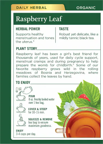 Red Raspberry Leaf Tea