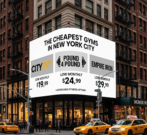 Cheapest Gyms in New York City